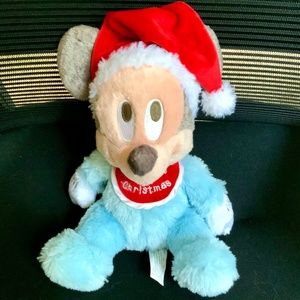 Baby’s 1st Christmas plush NWT WDW Mickey Mouse Plush